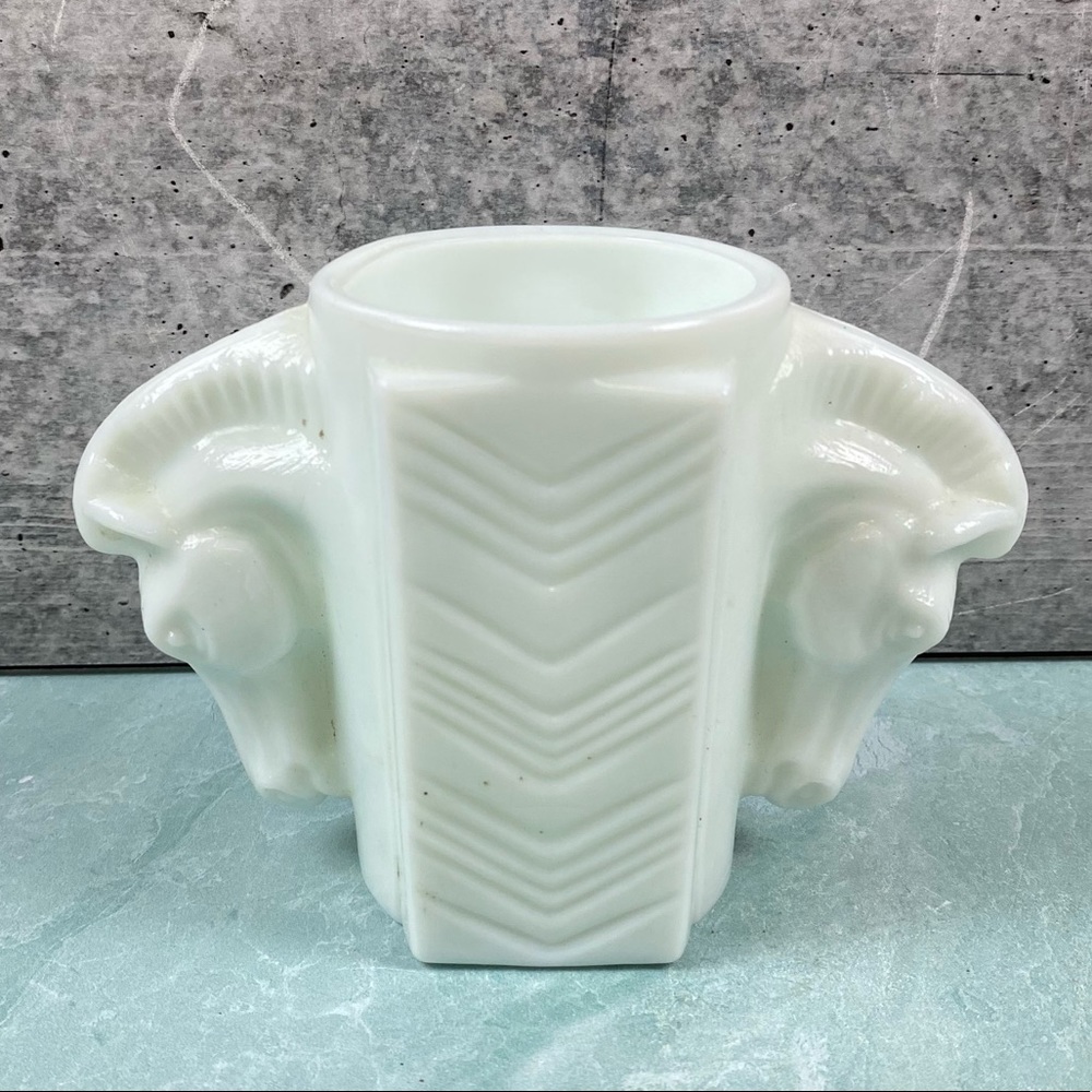 Macbeth Evans Glass Company Trojan Horse Cup